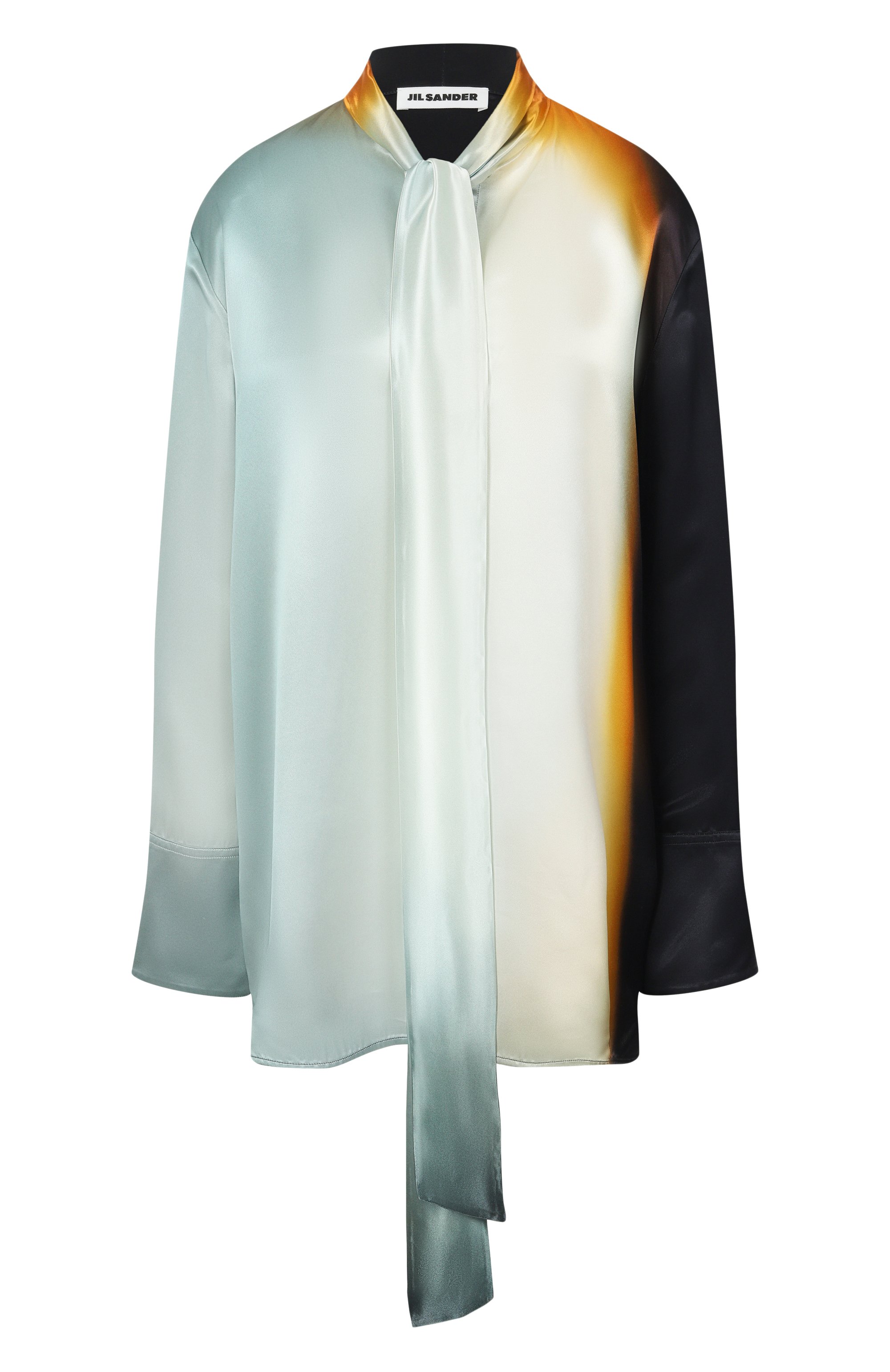 Атласная блузка JIL SANDER, арт. J01NC0160-J65303, фото 1