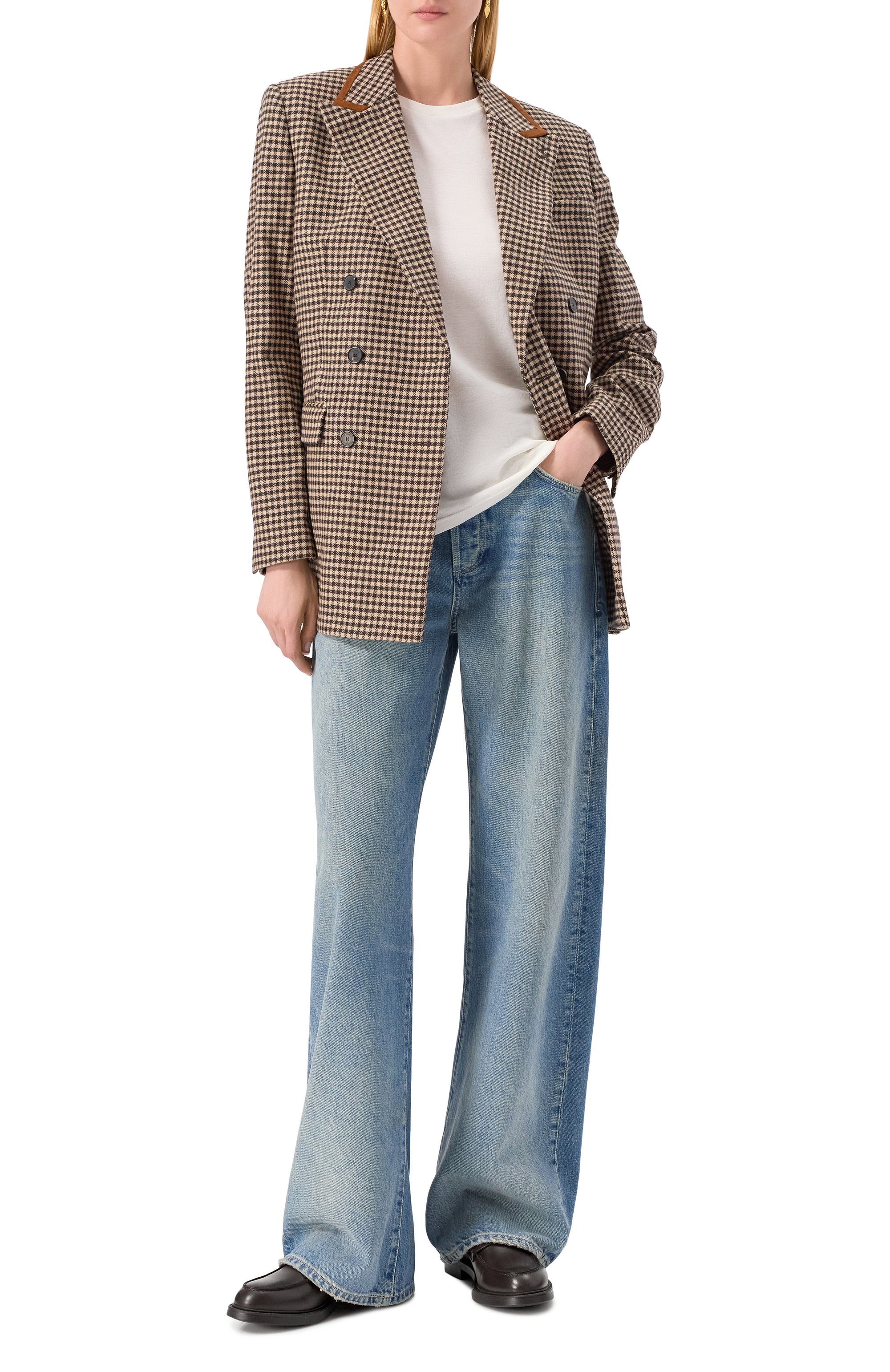 Кожаные пенни-лоферы DOUCAL'S, арт. DD8664BRUGUF214T, фото 3