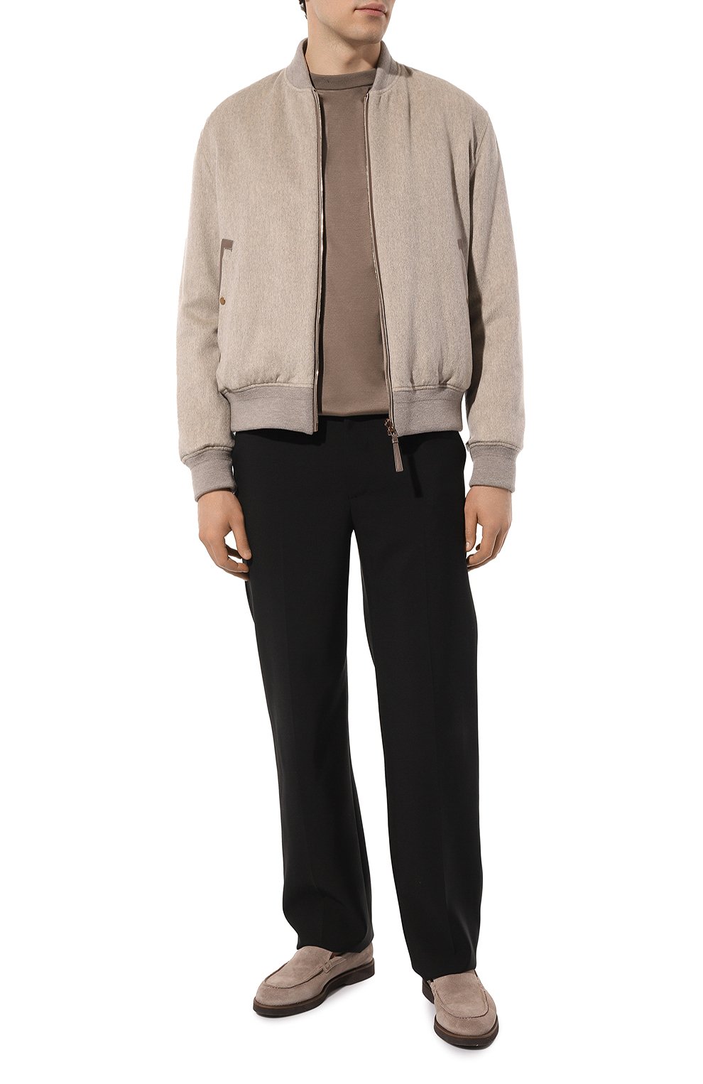 Хлопковый лонгслив STEFANO RICCI коричневого цвета по цене 63300 руб., арт. K101029G01/T23351, фото 2 Хлопковый лонгслив STEFANO RICCI, арт. K101029G01/T23351, фото 2