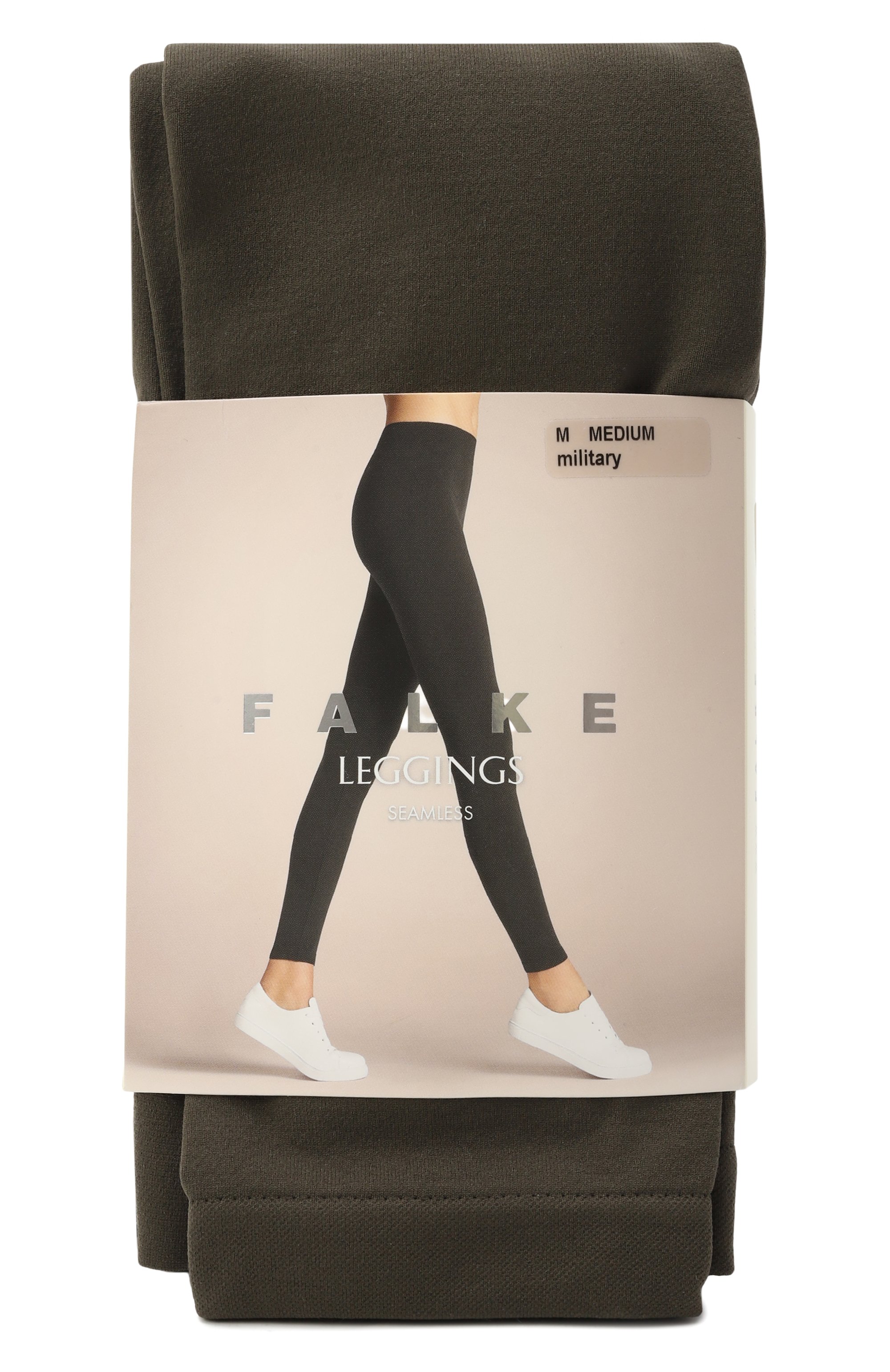Легинсы FALKE хаки цвета по цене 8820 руб., арт. 41167, фото 1 Легинсы FALKE, арт. 41167, фото 1