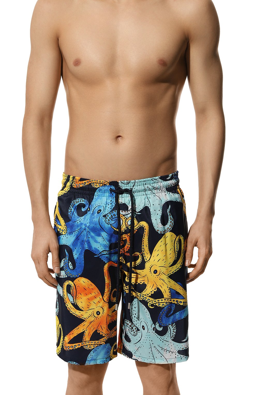 Плавки-шорты VILEBREQUIN темно-синего цвета по цене 37300 руб., арт. OKHC4J31/390, фото 2 Плавки-шорты VILEBREQUIN, арт. OKHC4J31/390, фото 2