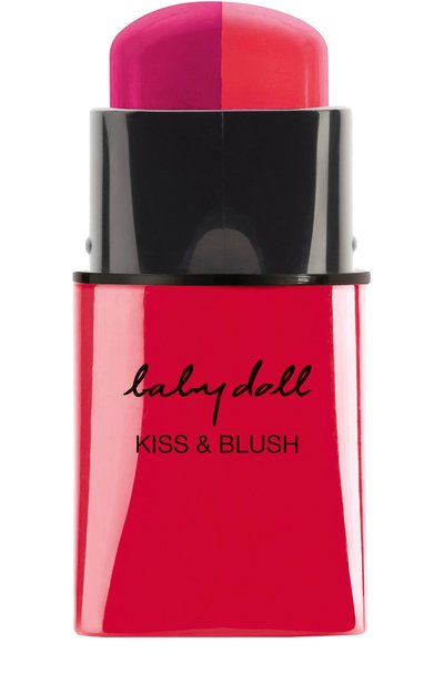 Женские двухцветные румяна-блеск kiss &amp; blush duo stick, 01 YSL, арт. 3614270677502