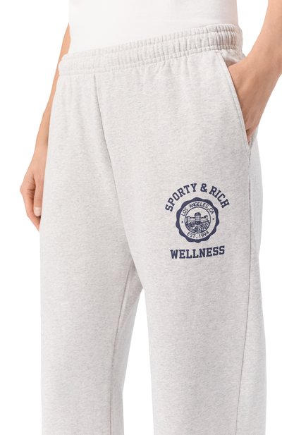 Хлопковые брюки SPORTY AND RICH, арт. PA040508033GY03, фото 5