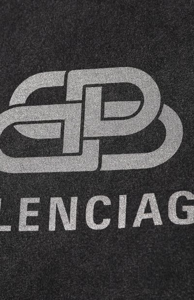 Хлопковая футболка BALENCIAGA, арт. 583245/TGV75, фото 5