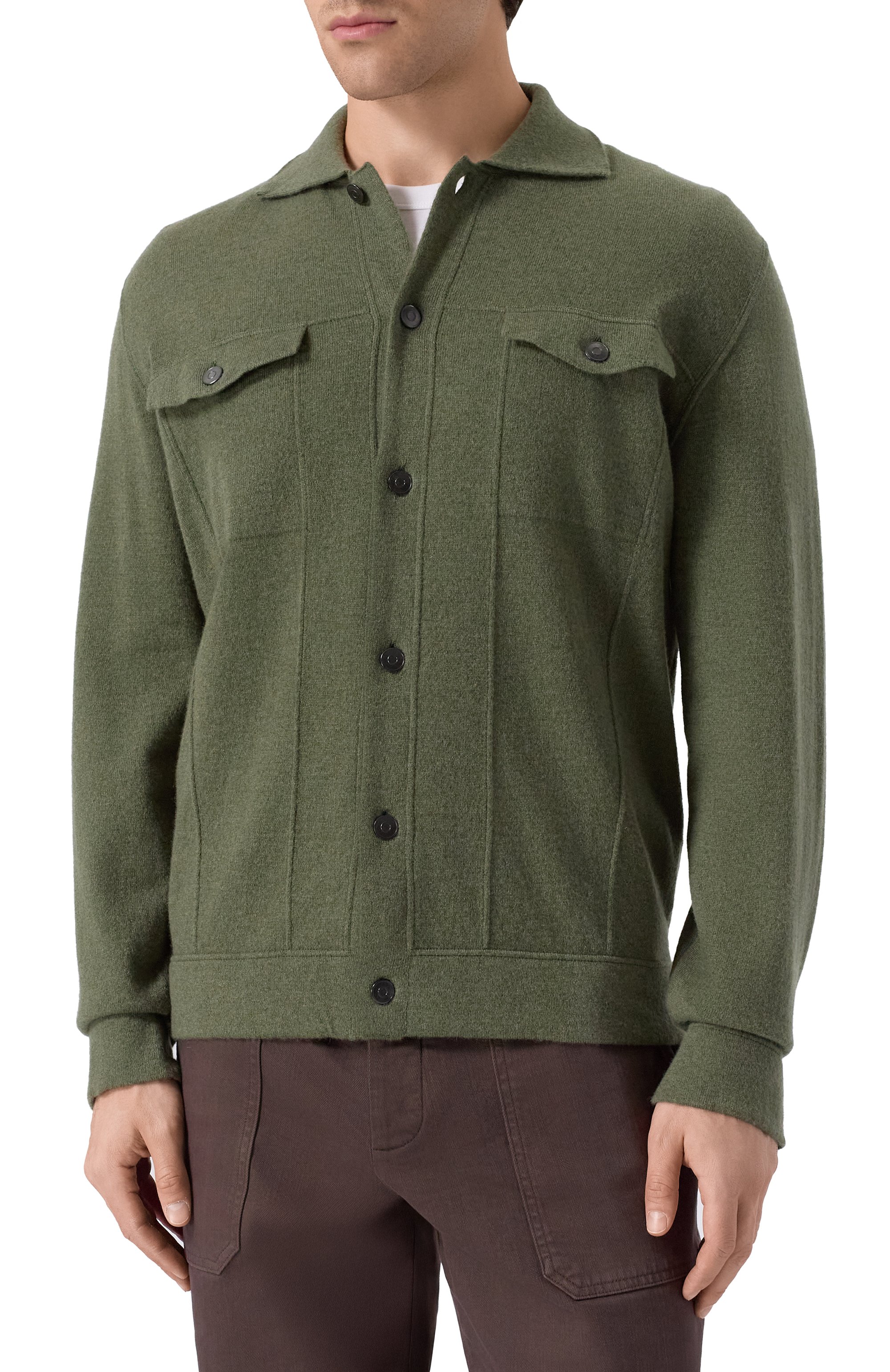 Кашемировая рубашка KITON, арт. UMK077904, фото 3