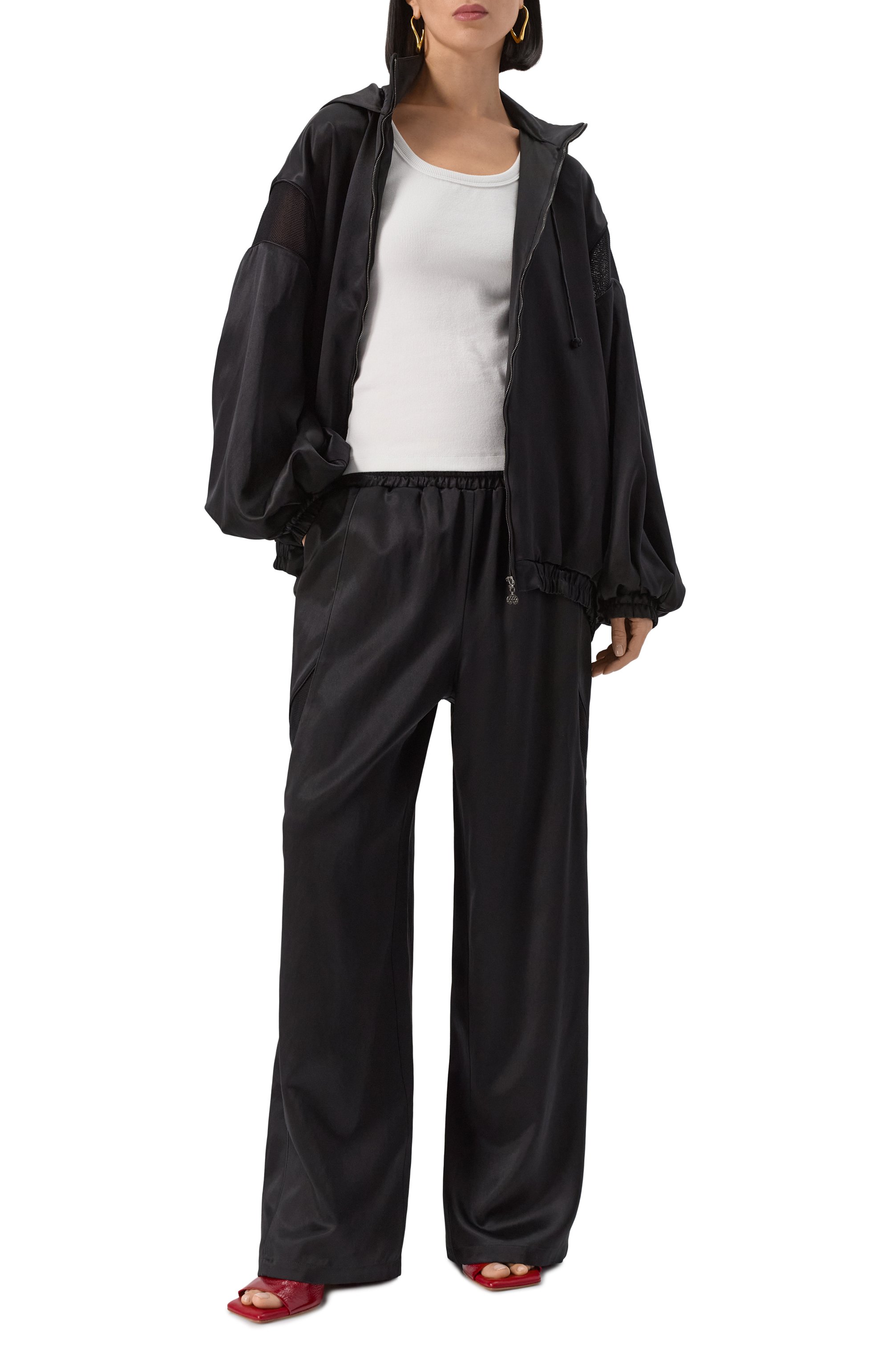 Шелковые брюки AKHMADULLINA, арт. 1125.3B646/S713, фото 2