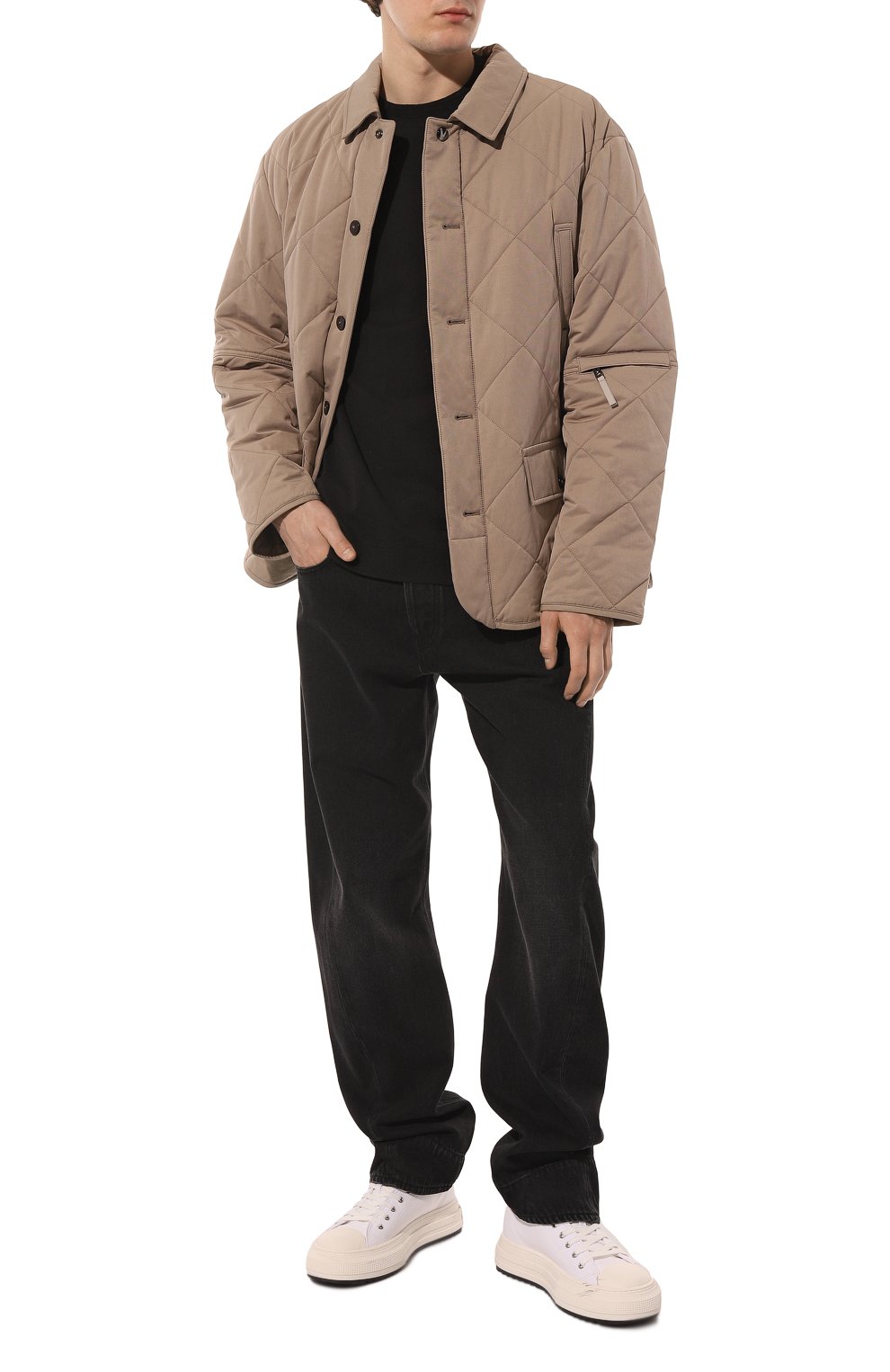 Футболка из хлопка и льна TRANSIT, арт. CFUTRT1360, фото 2