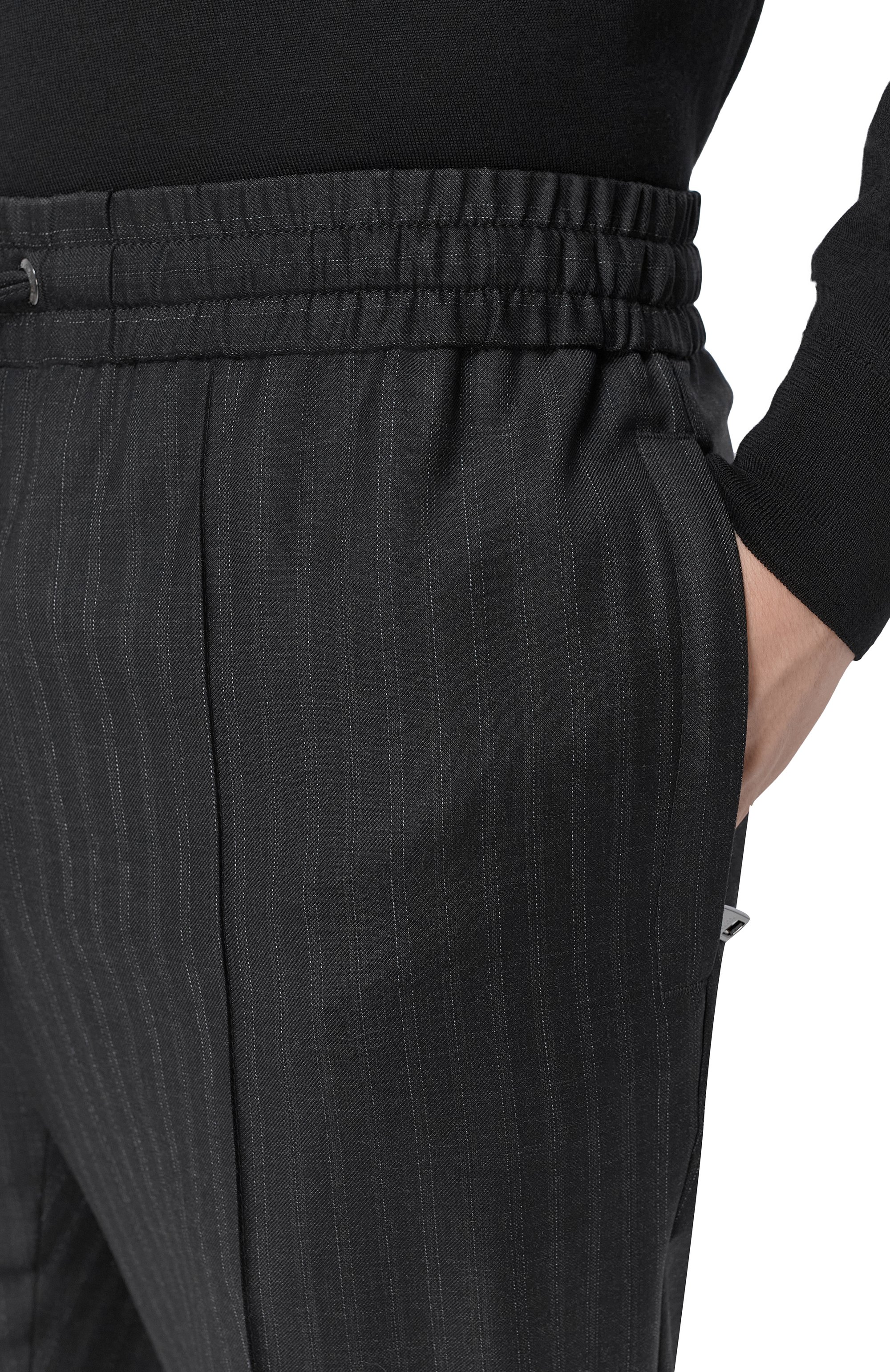 Шерстяные брюки DOLCE & GABBANA, арт. GP1M2T/FR2ZX, фото 5