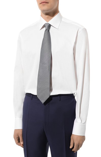 Хлопковая сорочка STEFANO RICCI, арт. MC003678/BN1752, фото 3