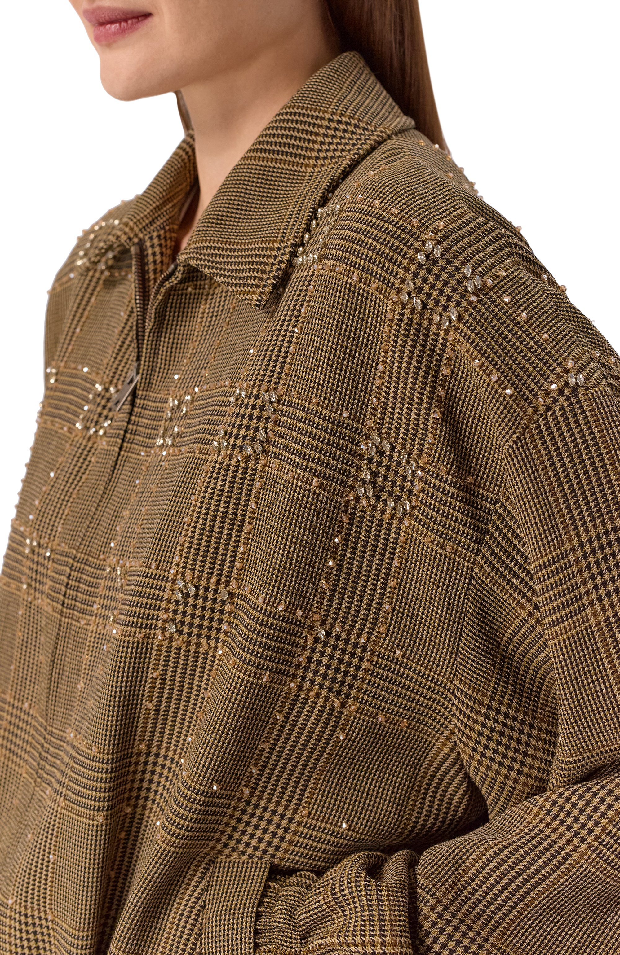 Шерстяной бомбер GOLDEN GOOSE DELUXE BRAND, арт. GWP02320.P002095, фото 5