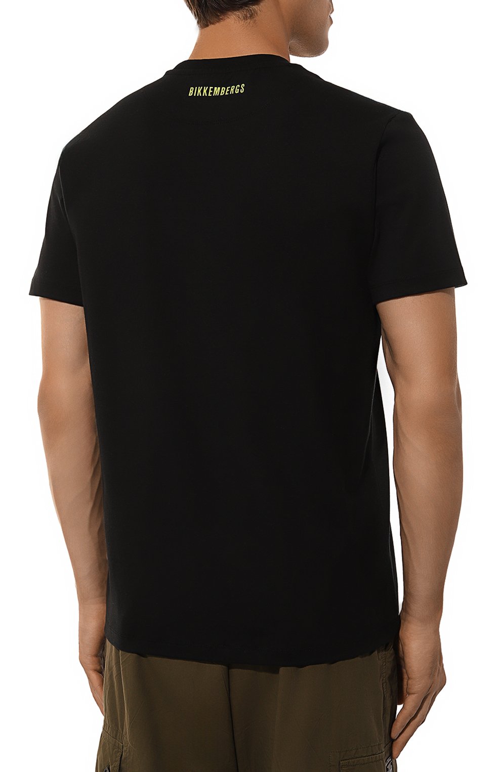 Хлопковая футболка DIRK BIKKEMBERGS, арт. PBMT0250, фото 4