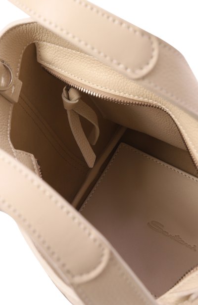 Сумка SANTONI бежевого цвета по цене 87550 руб., арт. DIBGA2709EN-ATXW, фото 5 Сумка SANTONI, арт. DIBGA2709EN-ATXW, фото 5