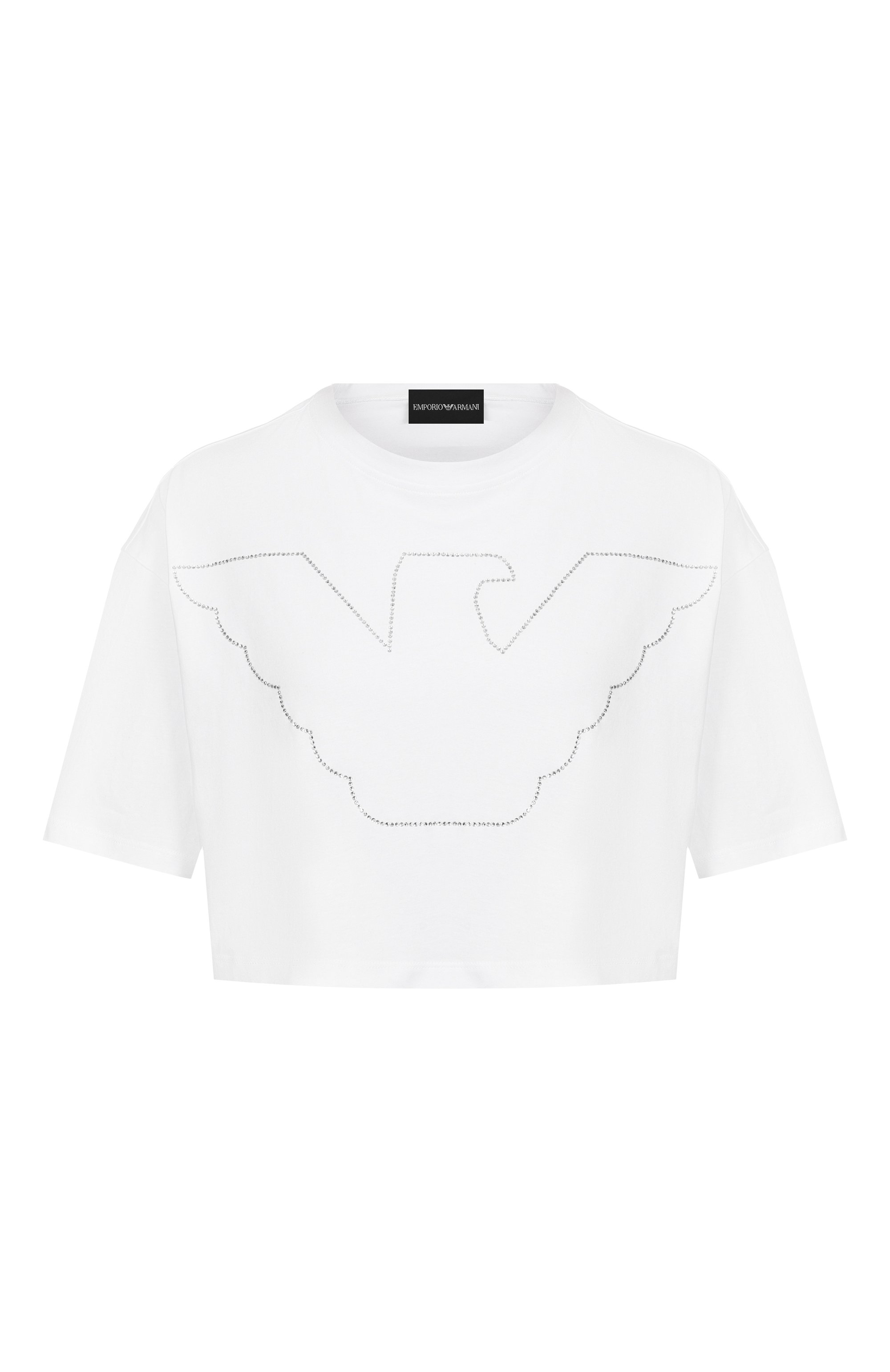 Хлопковая футболка EMPORIO ARMANI, арт. EW000897/AF12573, фото 1