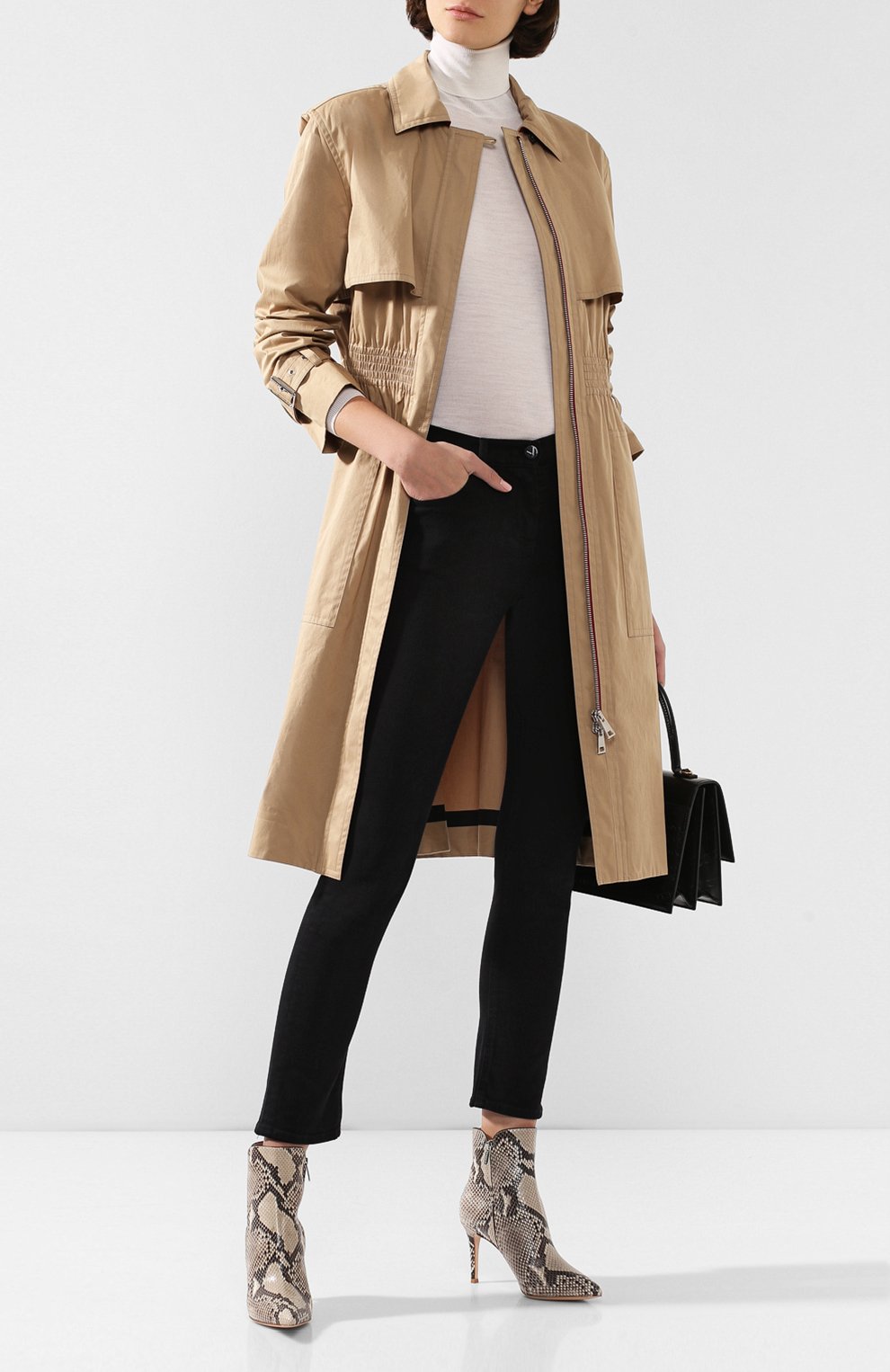 Ботильоны из кожи питона GIANVITO ROSSI, арт. G73667.85RIC.X17RNER/PRET, фото 2