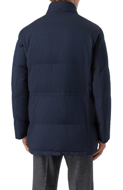 Пуховик с воротником из нутрии STEFANO RICCI, арт. MDJ5300350/PL001T/5011/66-68, фото 4