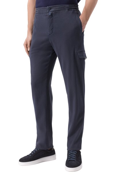 Брюки-карго из лиоцелла KITON, арт. UPLACTK0606F19, фото 3