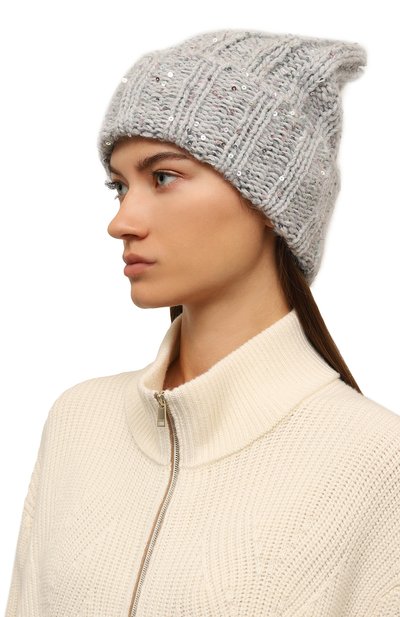 Шапка из кашемира и шерсти INVERNI, арт. 1128MPCM, фото 2