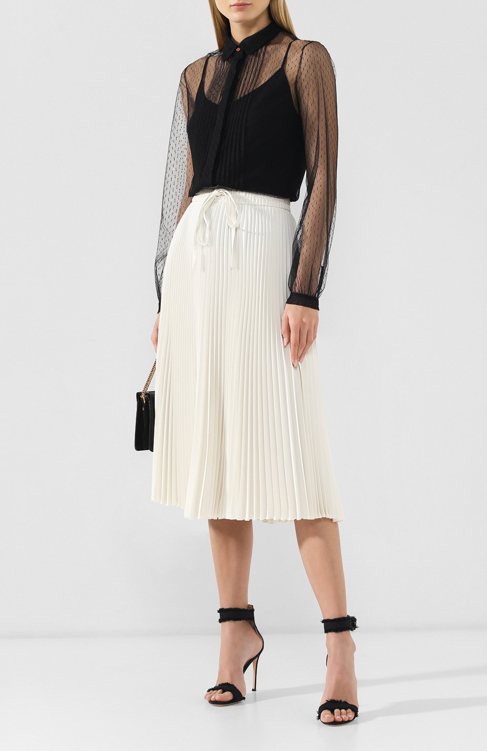 Блузка с сеткой TEREKHOV GIRL, арт. 2BL016/0411.900.3/S19, фото 2