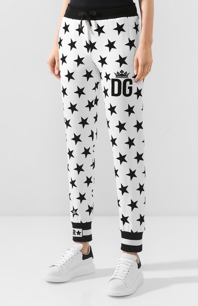 Хлопковые джоггеры DOLCE & GABBANA, арт. FTBL5Z/G7TRJ, фото 3