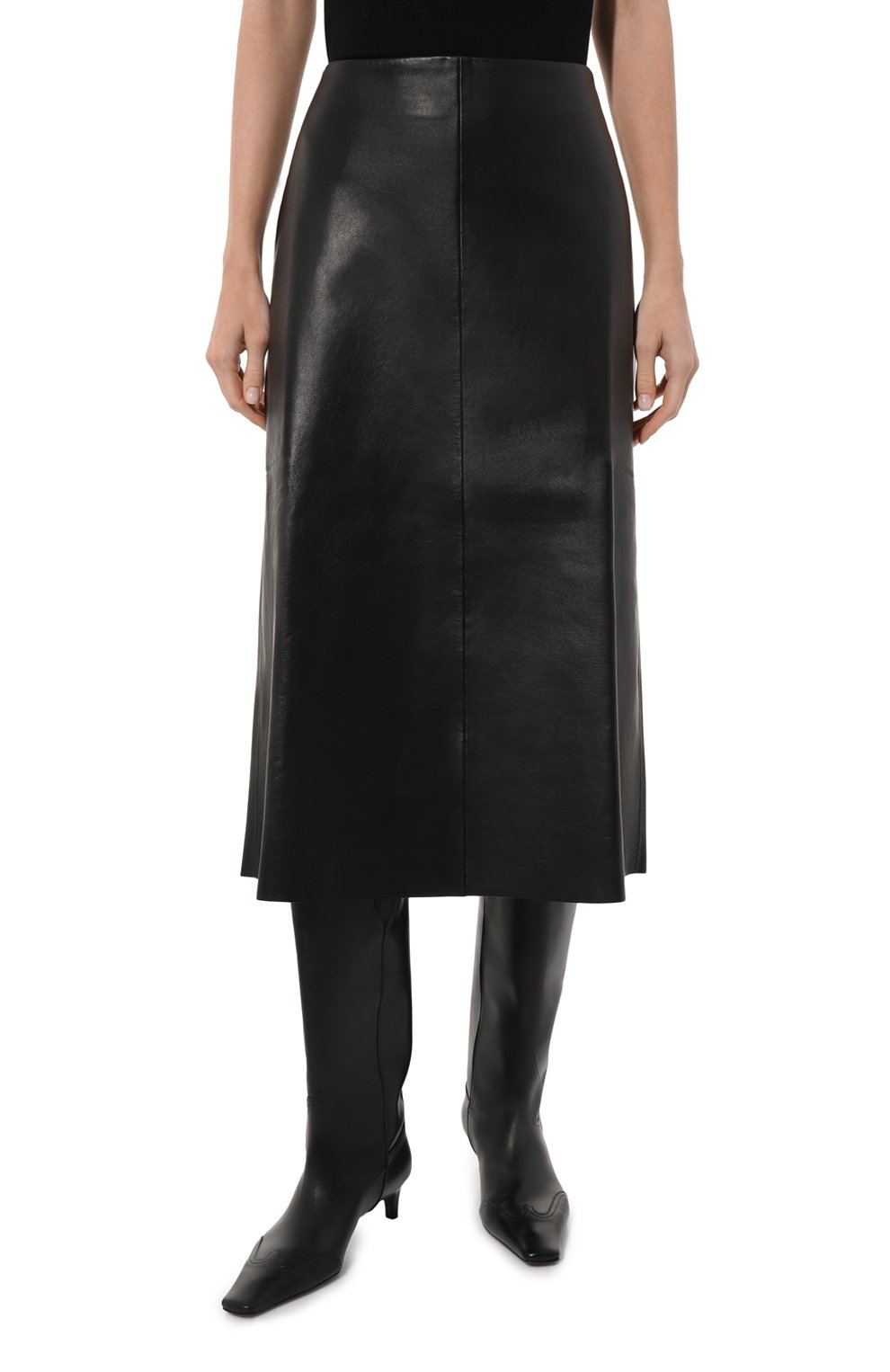 Кожаная юбка NOBLE&BRULEE, арт. NB74/090323/2, фото 3