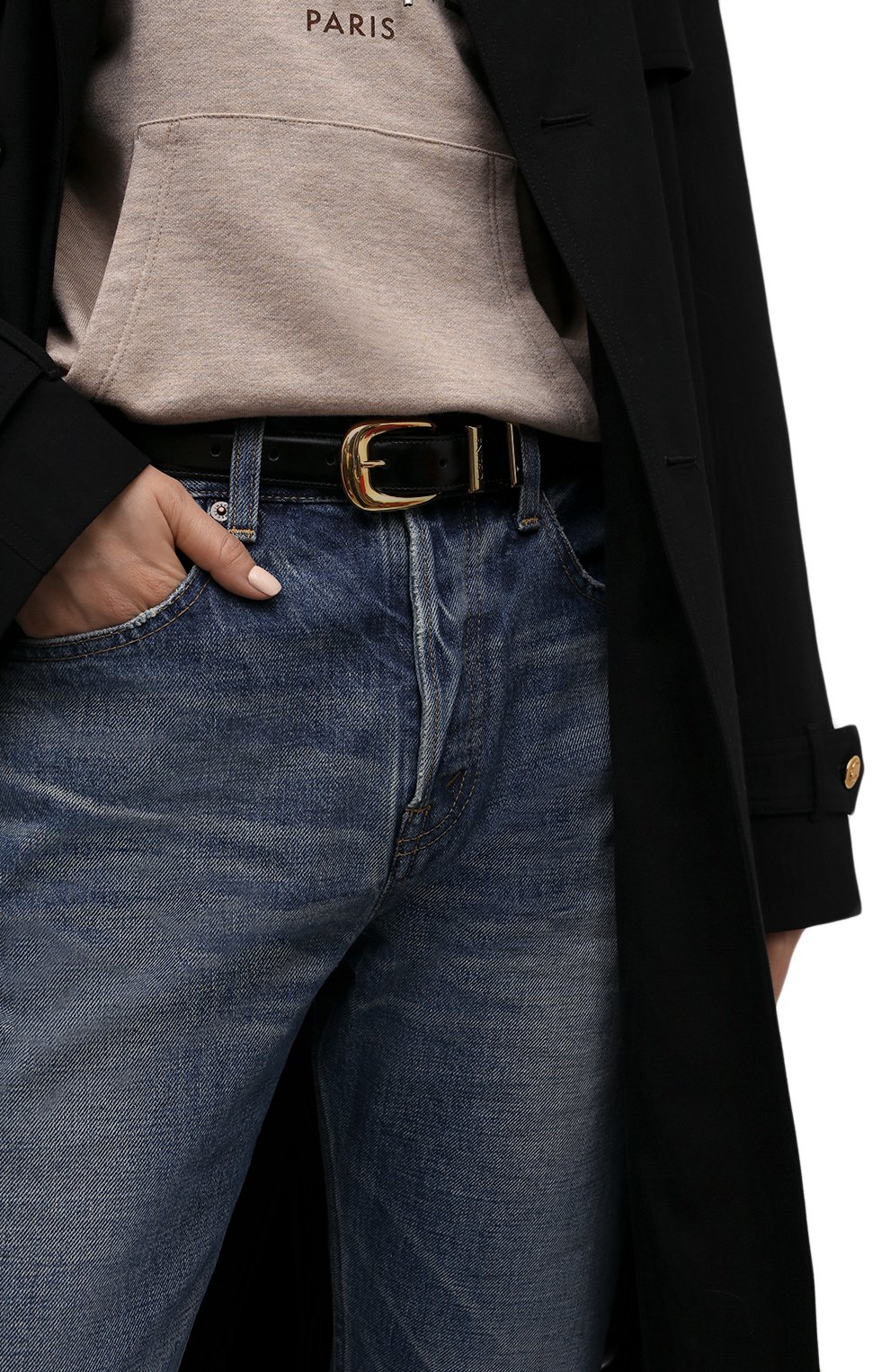 Кожаный ремень CELINE, арт. 45B293A01, фото 2