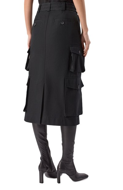 Хлопковая юбка DOLCE & GABBANA, арт. F4DAQT/FU62W, фото 4