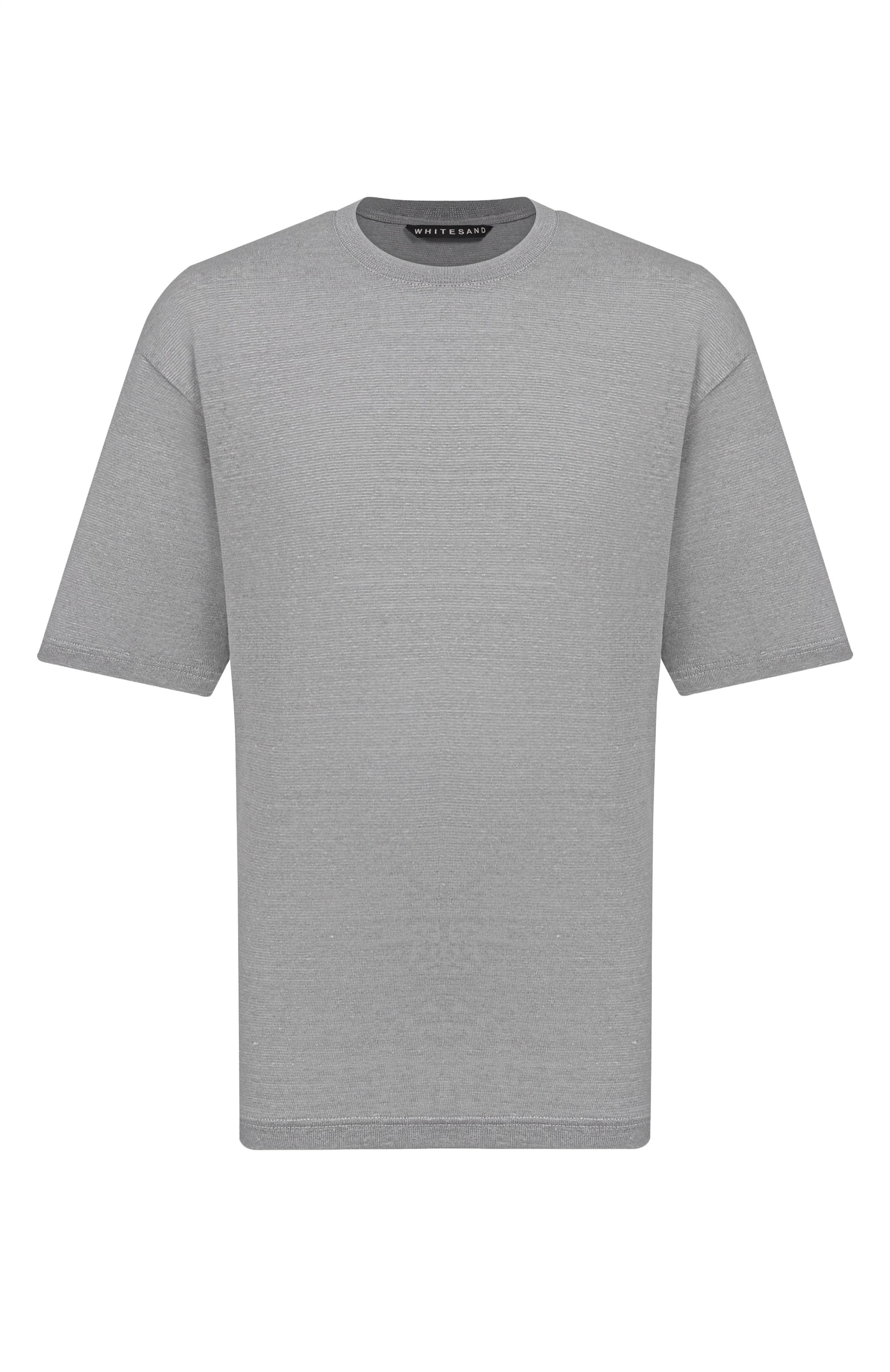 Футболка изо льна и хлопка WHITE SAND, арт. 26SU40/657, фото 1