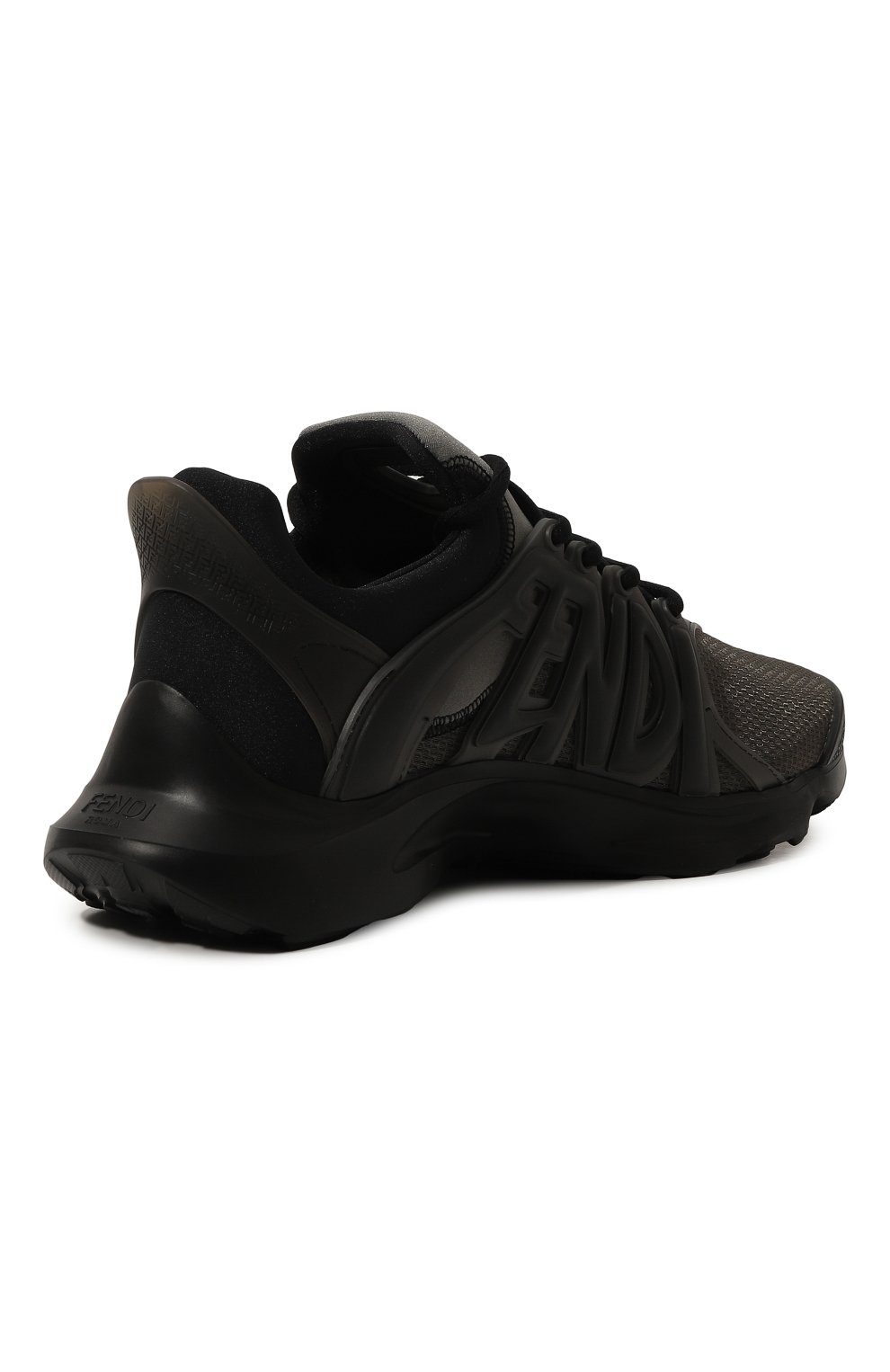 Текстильные кроссовки fendi tag FENDI, арт. 7E1667 AQXF, фото 5