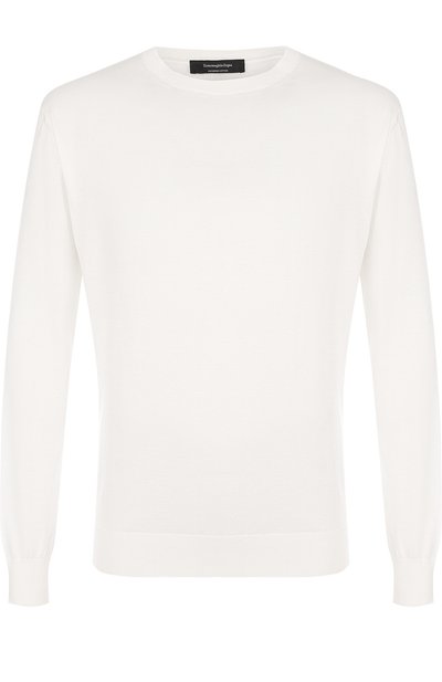 Хлопковый джемпер тонкой вязки ZEGNA, арт. UPC90/110, фото 1