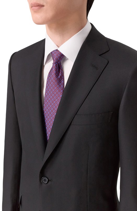 Шелковый галстук Stefano Ricci CCXL/60014 Бордовый  CCXL/60014 Фото 2