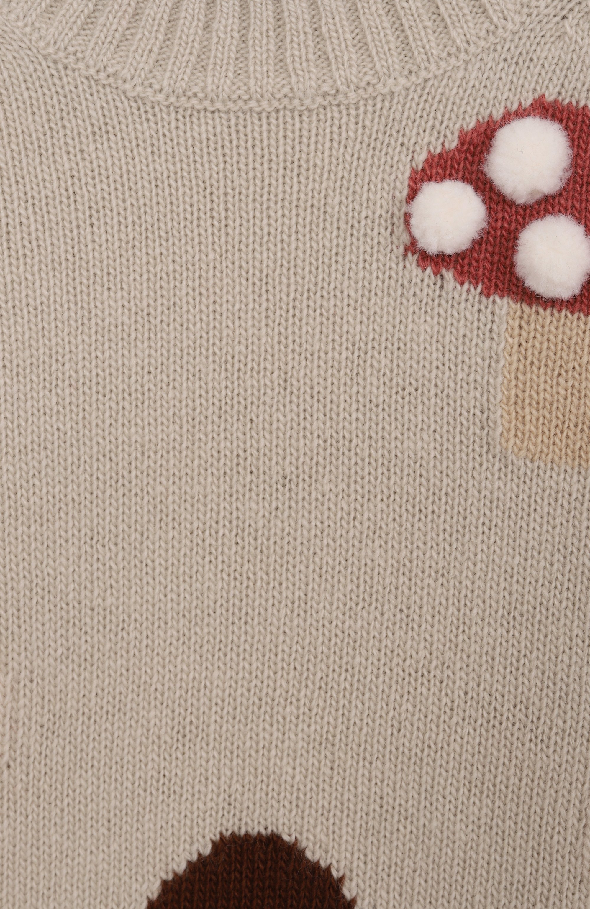 Шерстяной свитер IL GUFO светло-бежевого цвета по цене 21050 руб., арт. A25GMA0030EM220/2-4, фото 3 Шерстяной свитер IL GUFO, арт. A25GMA0030EM220/2-4, фото 3