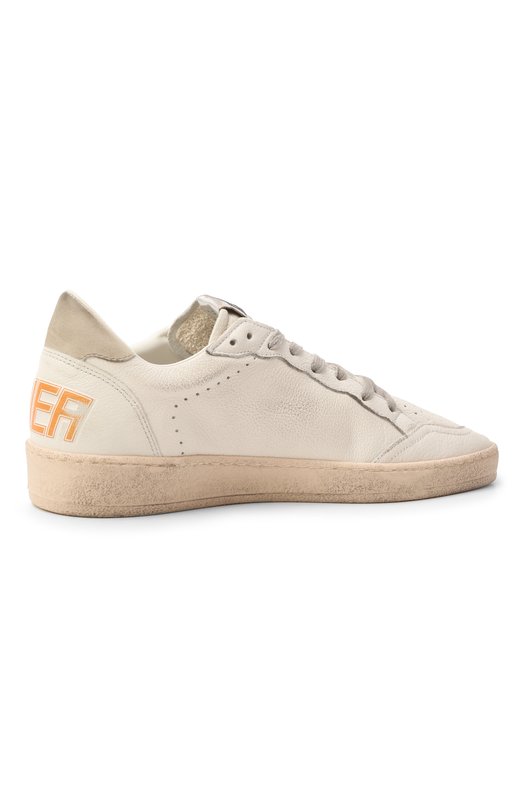 Кожаные кеды Ball Star Golden Goose Deluxe Brand GMF00117.F007571 Белый  GMF00117.F007571 Фото 5