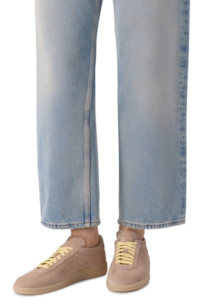 Женские замшевые кеды SANTONI, арт. WBPG61340ISLTKSN