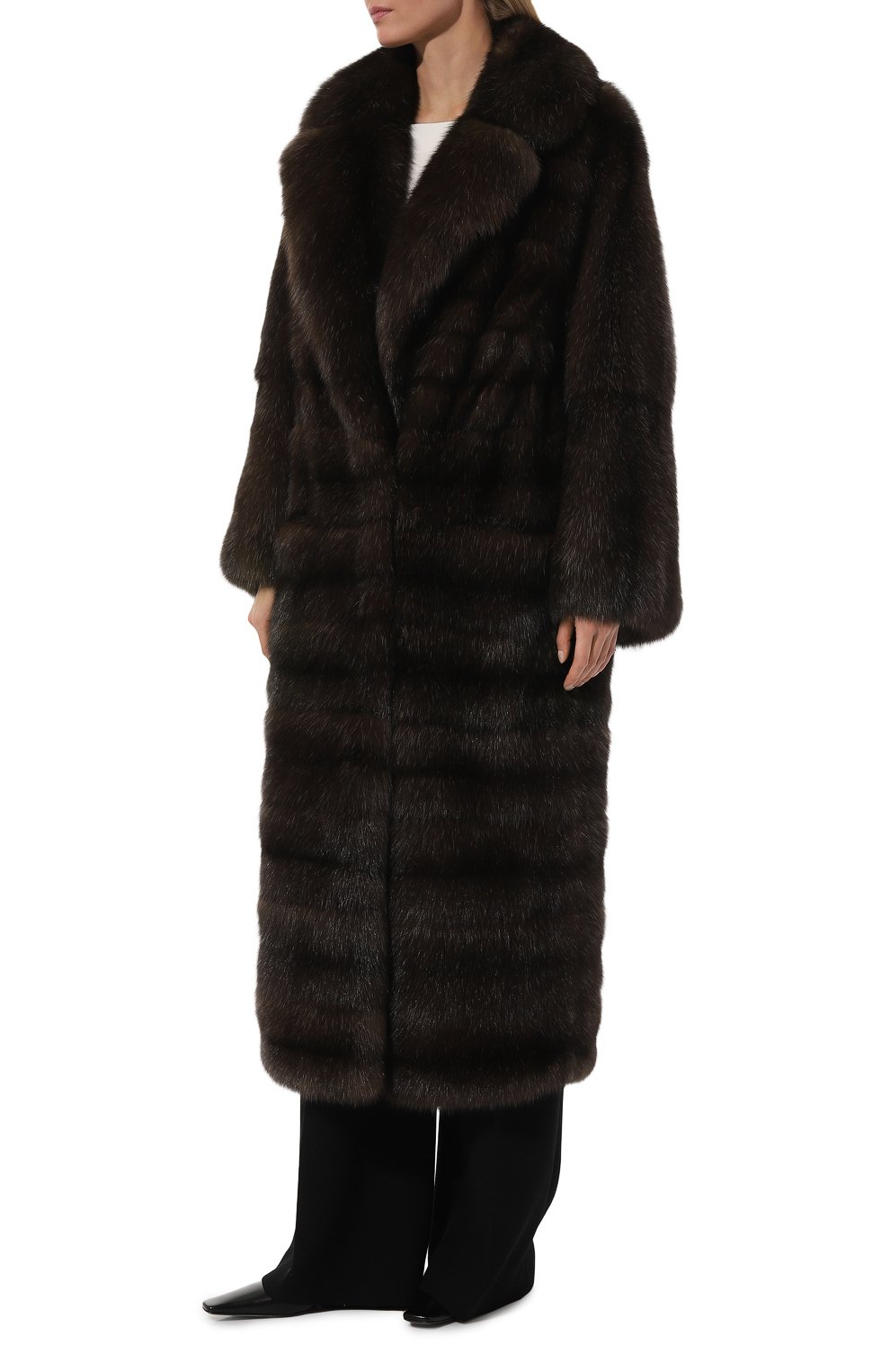 Шуба из меха соболя JULIA DILUA, арт. 2022-0001, фото 3