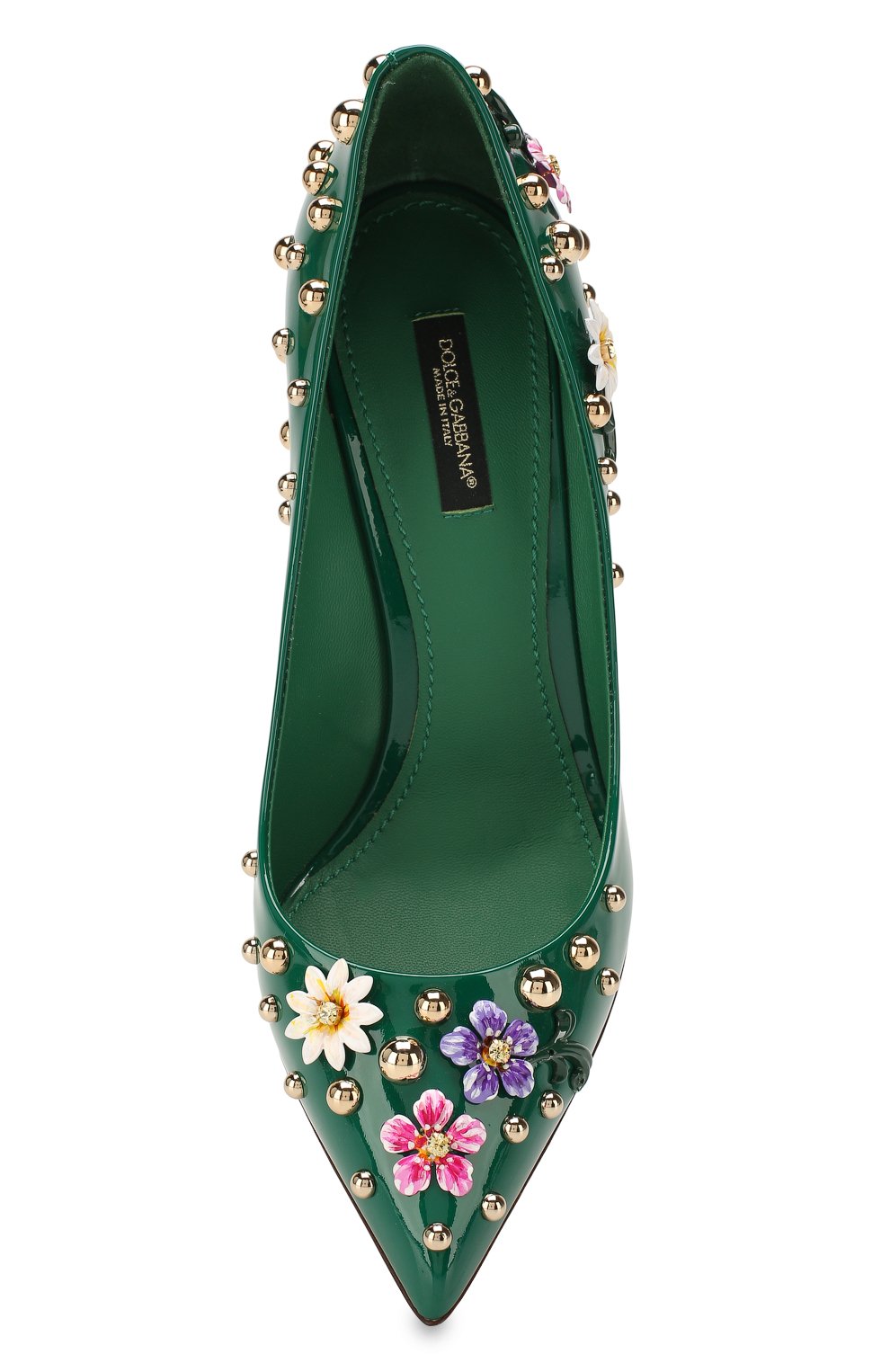 Кожаные туфли lori DOLCE & GABBANA, арт. CD1208/AX253, фото 5