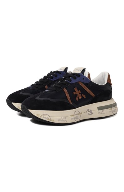 Комбинированные кроссовки cassie PREMIATA, арт. CASSIE/VAR 6473, фото 1