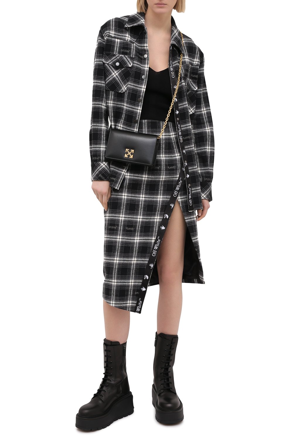 Топ из вискозы OFF-WHITE, арт. 0WHD011R21KNI001, фото 2