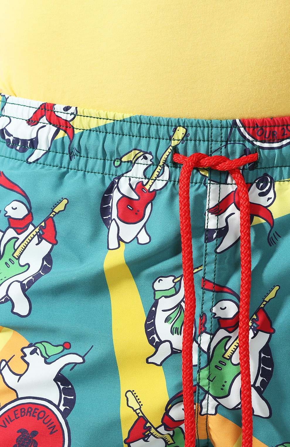 Плавки-шорты VILEBREQUIN зеленого цвета по цене 23850 руб., арт. MOOE9B15, фото 5 Плавки-шорты VILEBREQUIN, арт. MOOE9B15, фото 5