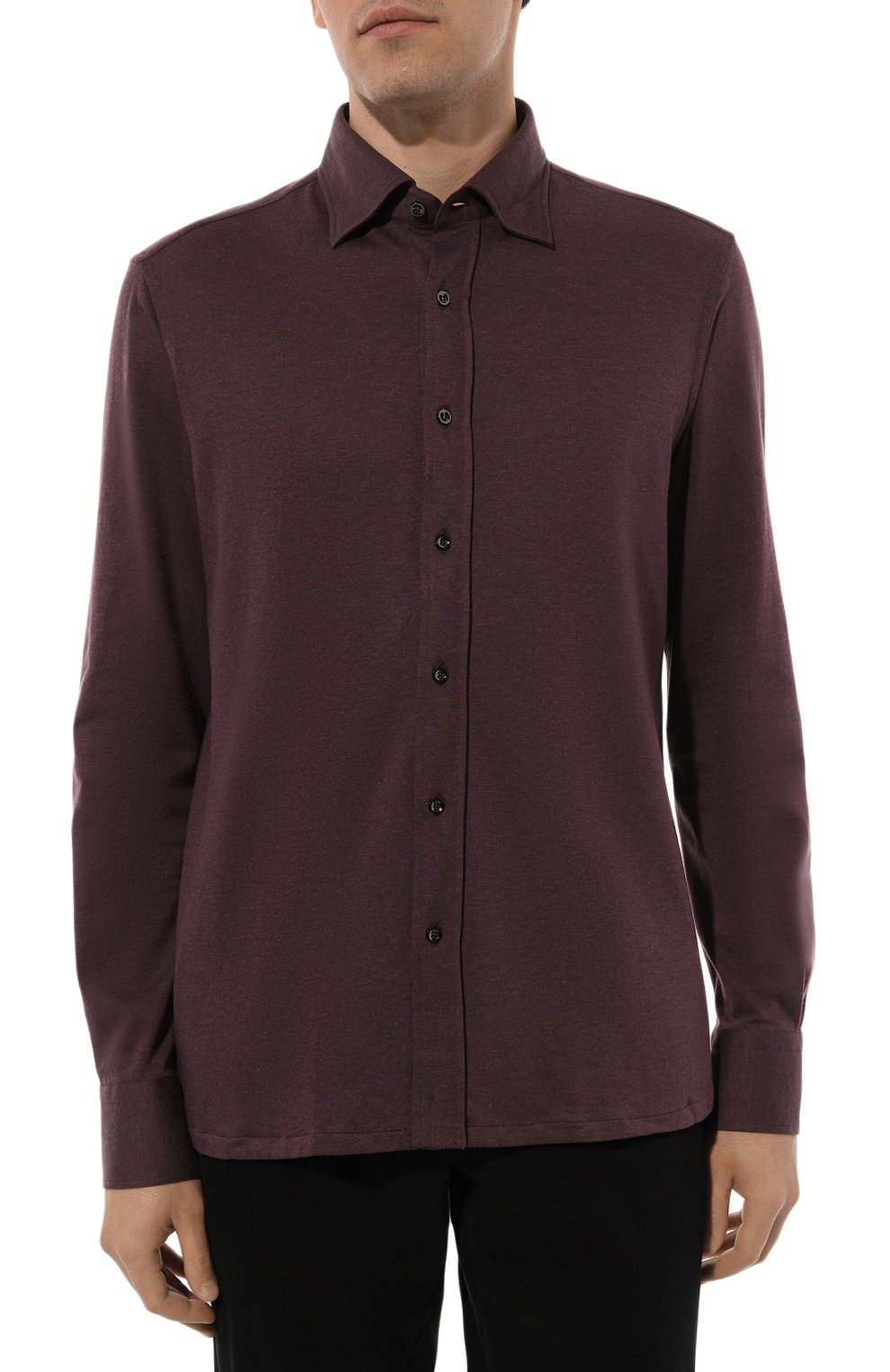 Рубашка из х�лопка и кашемира STEFANO RICCI, арт. CJ007593/TE2603, фото 3