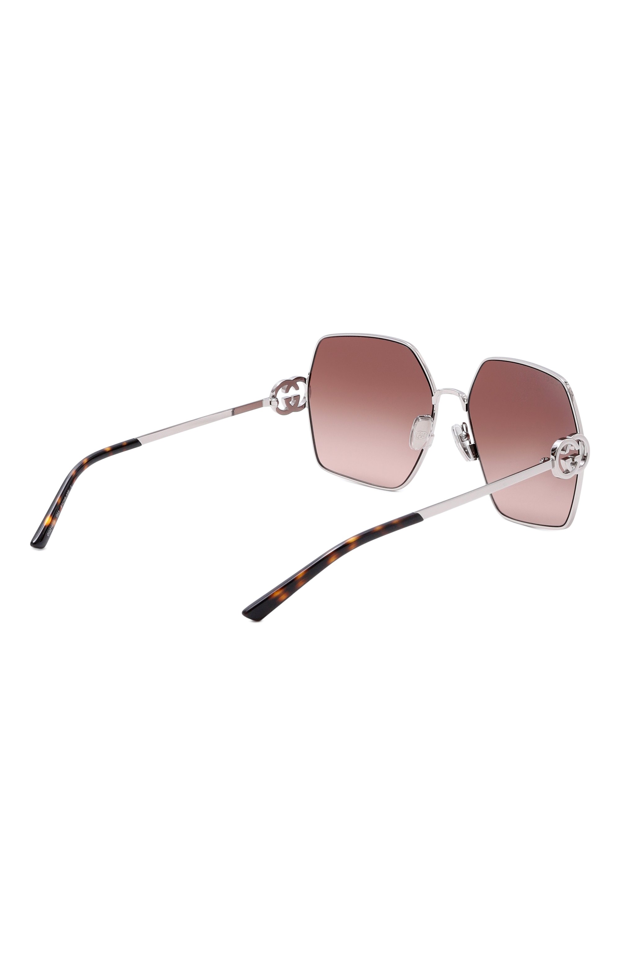 Солнцезащитные очки GUCCI коричневого цвета по цене 46100 руб., арт. GG2163S 003, фото 4 Солнцезащитные очки GUCCI, арт. GG2163S 003, фото 4