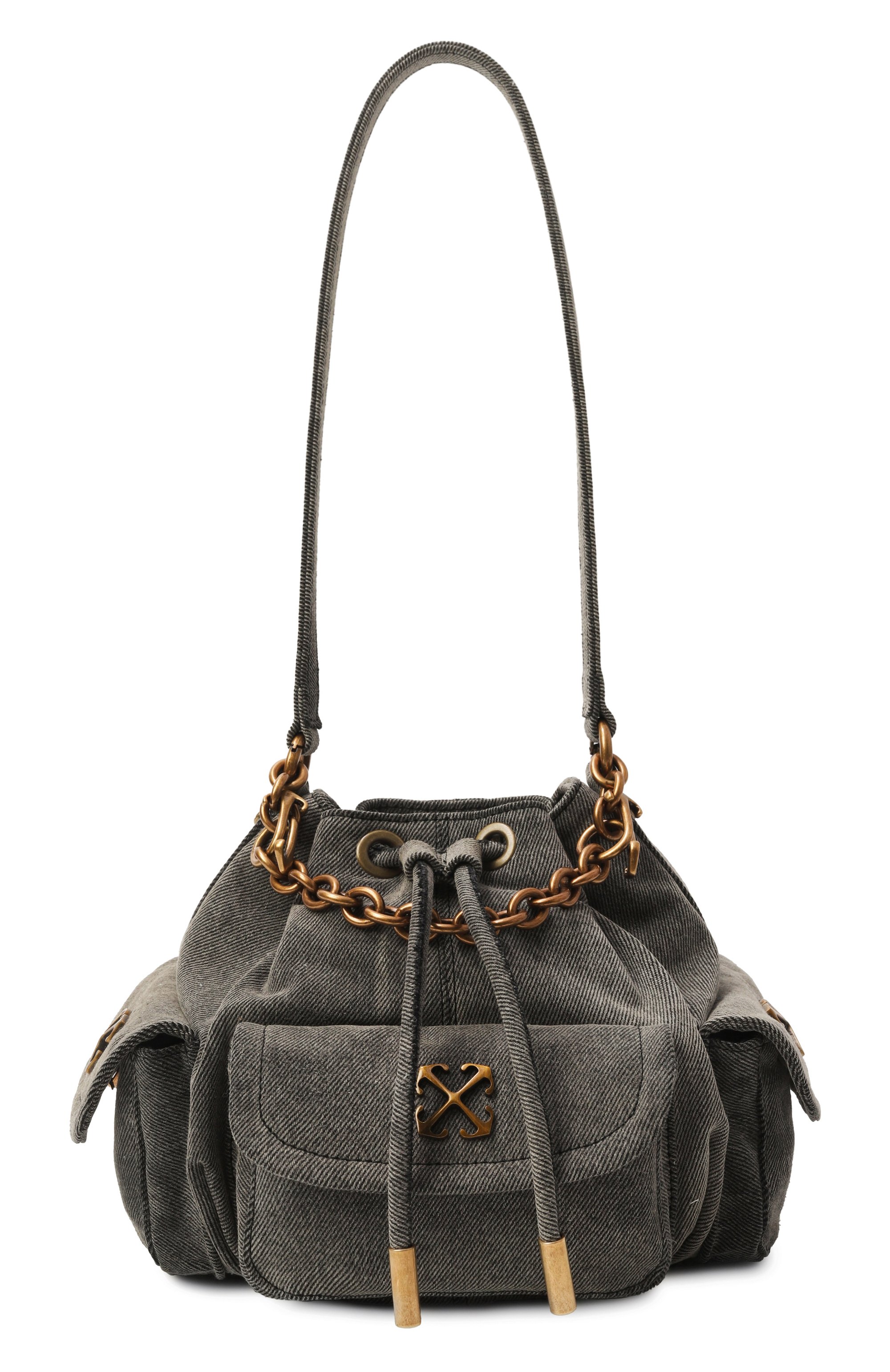 Сумка dumbo bucket OFF-WHITE, арт. 0WMY002F25DEN002, фото 1