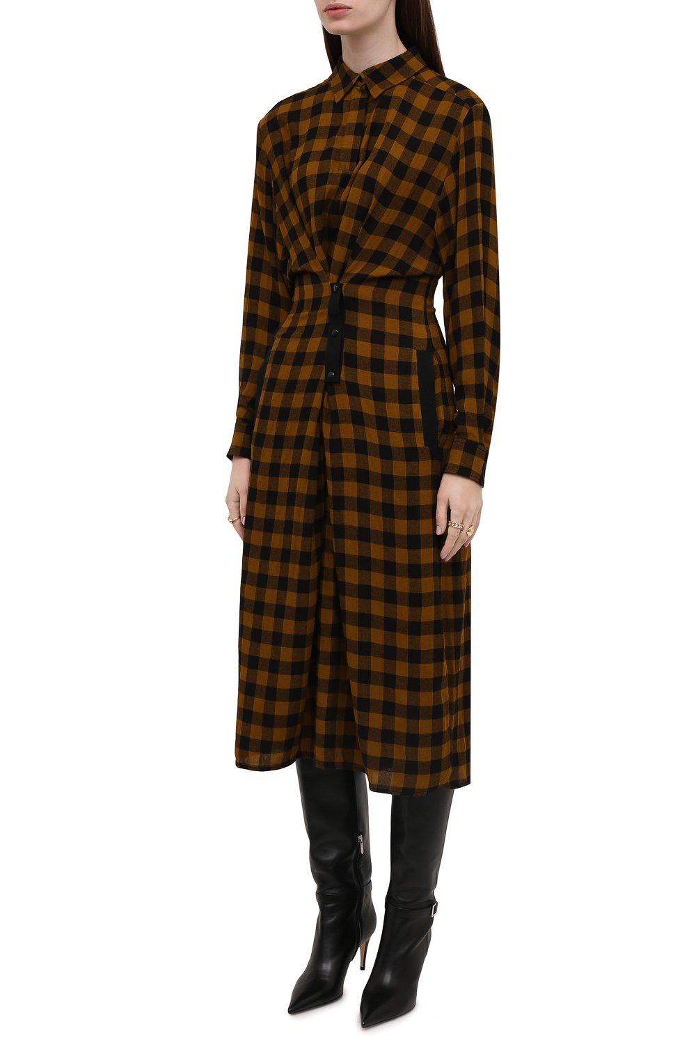 Платье из вискозы и шерсти KENZO, арт. FB62R00495AH, фото 3