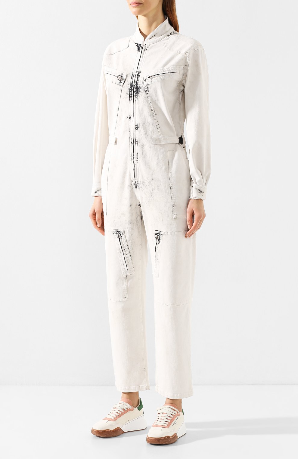 Джинсовый комбинезон STELLA MCCARTNEY серого цвета по цене 142500 руб., арт. 600465/SNH78, фото 3 Джинсовый комбинезон STELLA MCCARTNEY, арт. 600465/SNH78, фото 3
