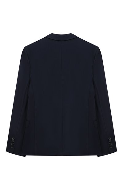 Шерстяной пиджак ZHANNA & ANNA темно-синего цвета по цене 13000 руб., арт. ZALB11102020, фото 2 Шерстяной пиджак ZHANNA & ANNA, арт. ZALB11102020, фото 2