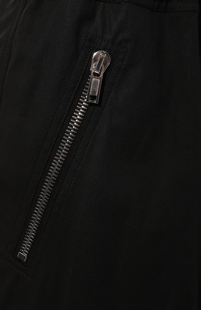 Хлопковые брюки RICK OWENS черного цвета по цене 106500 руб., арт. RU02C7370/TE, фото 5 Хлопковые брюки RICK OWENS, арт. RU02C7370/TE, фото 5