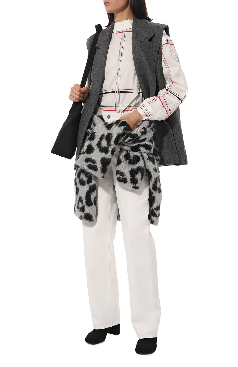 Замшевые ботильоны DRIES VAN NOTEN, арт. WW232-358/135, фото 2