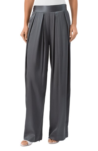 Атласные брюки ERMANNO SCERVINO, арт. D474P605TBW, фото 3