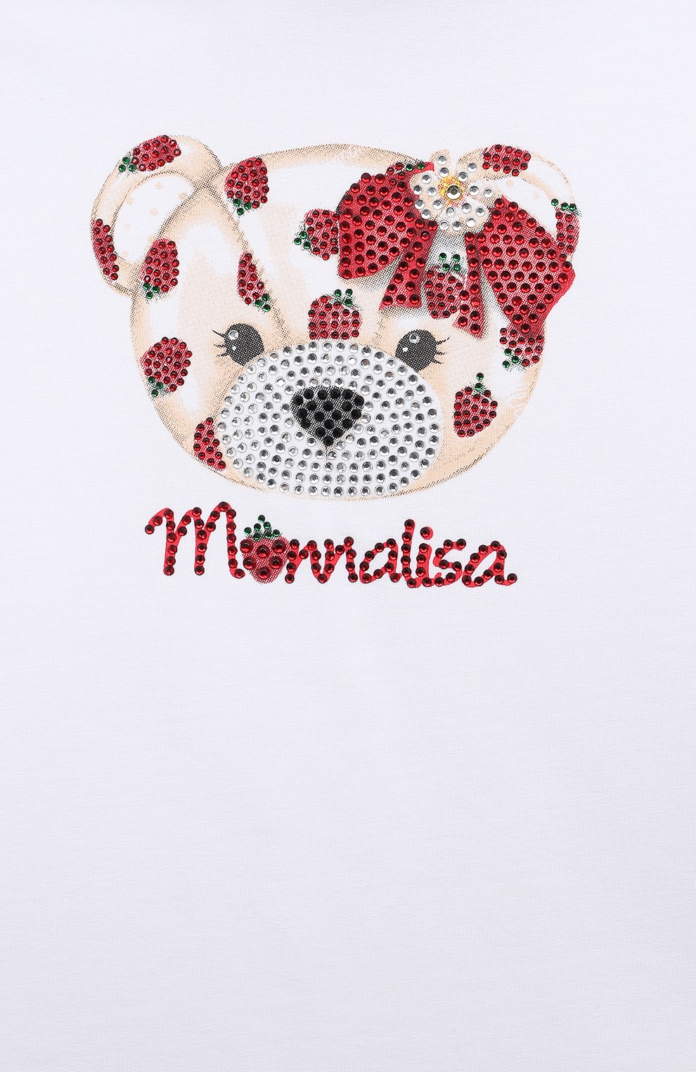 Хлопковая толстовка MONNALISA, арт. 19C619, фото 3