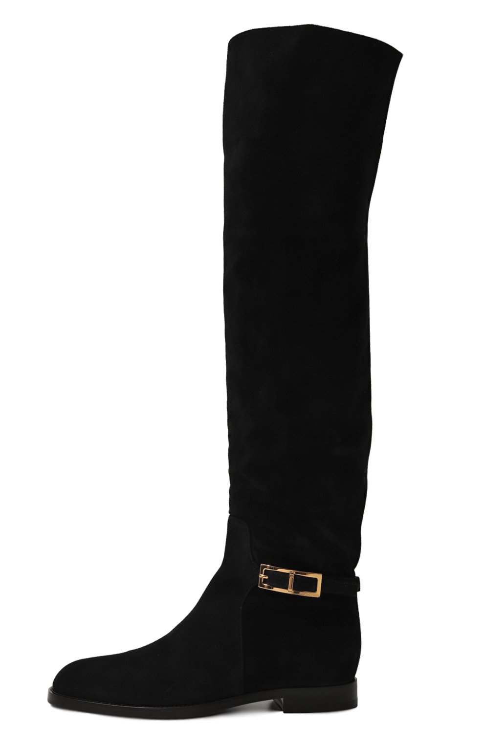 Замшевые ботфорты sr nora 20 SERGIO ROSSI черного цвета по цене 164500 руб., арт. B09100/MCRM13, фото 4 Замшевые ботфорты sr nora 20 SERGIO ROSSI, арт. B09100/MCRM13, фото 4