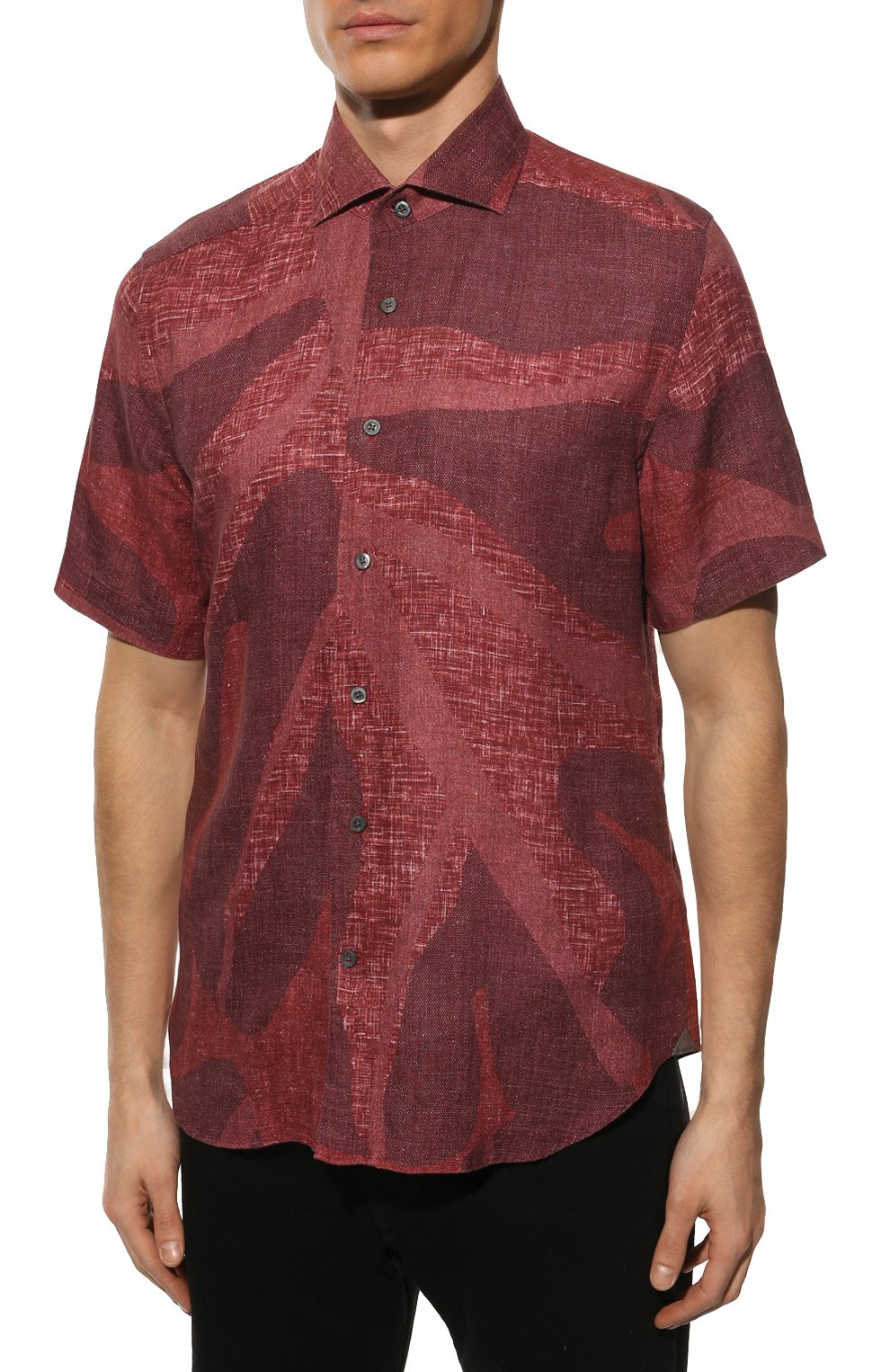 Льняная рубашка CORNELIANI, арт. 89I126-2111903/00, фото 3